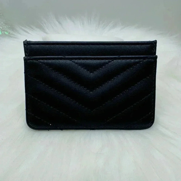 Black Love Heart Card Holder - Picture 5 of 6